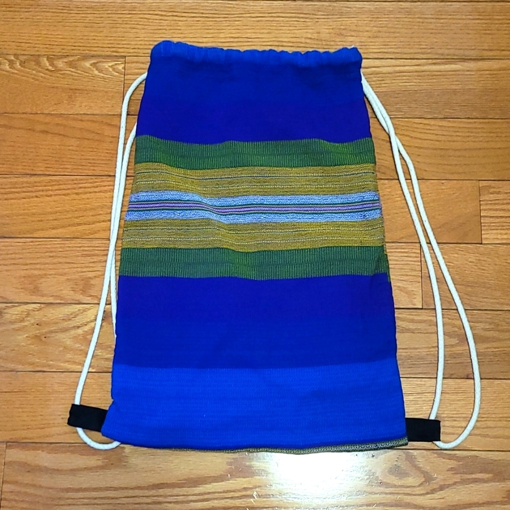 NWOT Hand made  textile backpack from Peru